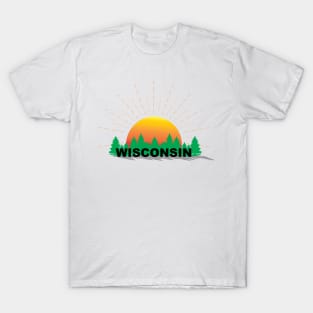 Wisconsin Sunset T-Shirt